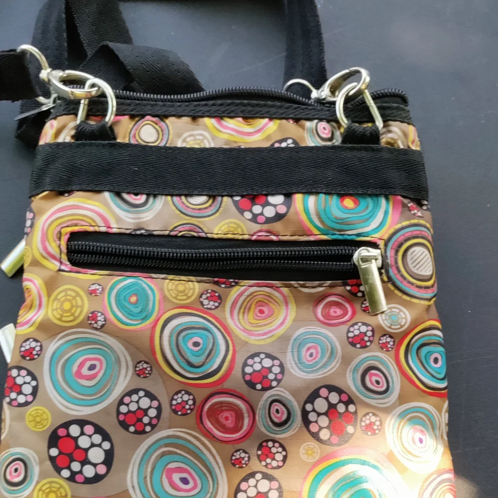 Colorful Patterned Crossbody Bag - Picture 2 of 3